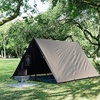 image:imageFree Soldier Tarp Waterproof 3 x 3 m Ultralight Tent Tarpaulin UV Protection Camping Awning Tent Outdoor Large Tarp for Camping Hiking Outdoor Activities Chestnut BrownSilver
