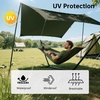 image:imageFree Soldier Tarp Waterproof 3 x 3 m Ultralight Tent Tarpaulin UV Protection Camping Awning Tent Outdoor Large Tarp for Camping Hiking Outdoor Activities Chestnut BrownGreen Military Green