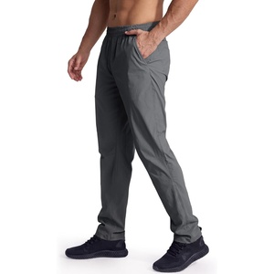 image:imageFREE SOLDIER Mens Sports Outdoor Lightweight Waterproof Athletic Hiking Jogger Sweatpants with Elastic WaistDark Gray