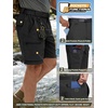 image:imageFREE SOLDIER Mens Cargo Hiking Shorts with Belt  Quick Dry Lightweight Durable Waterproof Multi Pockets for Outdoor Tactical WorkBlack