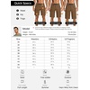 image:imageFREE SOLDIER Mens Cargo Hiking Shorts with Belt  Quick Dry Lightweight Durable Waterproof Multi Pockets for Outdoor Tactical WorkBrown