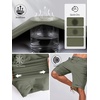 image:imageFREE SOLDIER Mens Cargo Hiking Shorts with Belt  Quick Dry Lightweight Durable Waterproof Multi Pockets for Outdoor Tactical WorkFir Green