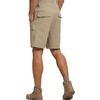 image:imageFREE SOLDIER Mens Cargo Hiking Shorts with Belt  Quick Dry Lightweight Durable Waterproof Multi Pockets for Outdoor Tactical WorkKhaki