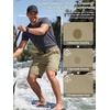 image:imageFREE SOLDIER Mens Cargo Hiking Shorts with Belt  Quick Dry Lightweight Durable Waterproof Multi Pockets for Outdoor Tactical WorkMud
