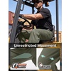 image:imageFREE SOLDIER Mens Work Pants Waterproof Cargo Pants  Relaxed Fit Utility Pants Stretchy Mens Ripstop Work Pants Breathable 5 Pockets Adjustable WaistbandOlive