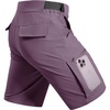 image:imageFREE SOLDIER Mens Cargo Hiking Shorts with Belt  Quick Dry Lightweight Durable Waterproof Multi Pockets for Outdoor Tactical WorkPurple