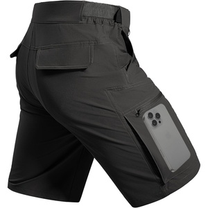image:imageFREE SOLDIER Mens Cargo Hiking Shorts with Belt  Quick Dry Lightweight Durable Waterproof Multi Pockets for Outdoor Tactical WorkBlack
