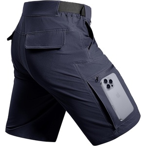 image:imageFREE SOLDIER Mens Cargo Hiking Shorts with Belt  Quick Dry Lightweight Durable Waterproof Multi Pockets for Outdoor Tactical WorkDark Blue