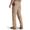 image:imageFREE SOLDIER Mens Cargo Work Pants Stretch Ripstop Utility Tactical Pants  Water Resistant 9 Pockets 4Way Stretch DoubleStitched Durable Work Pants for Hiking HuntingBrown