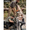 image:imageFREE SOLDIER Mens Cargo Work Pants Stretch Ripstop Utility Tactical Pants  Water Resistant 9 Pockets 4Way Stretch DoubleStitched Durable Work Pants for Hiking HuntingBrown