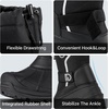 image:imageFREE SOLDIER Mens Snow Boots Insulated Nonslip Outdoor Ankle Cold Weather Boots Plush Black 13