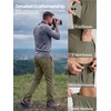 image:imageFREE SOLDIER Mens Sports Outdoor Lightweight Athletic Hiking Pants  Waterproof with Elastic Waist QuickDry 4Way Stretch Adjustable Drawstring for Running CasualArmy Green