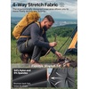 image:imageFREE SOLDIER Mens Sports Outdoor Lightweight Athletic Hiking Pants  Waterproof with Elastic Waist QuickDry 4Way Stretch Adjustable Drawstring for Running CasualDark Gray