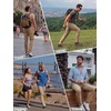 image:imageFREE SOLDIER Mens Sports Outdoor Lightweight Athletic Hiking Pants  Waterproof with Elastic Waist QuickDry 4Way Stretch Adjustable Drawstring for Running CasualKhaki