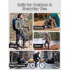 image:imageFREE SOLDIER Mens Waterproof Rain Jacket Lightweight Breathable Hooded Shell for Hiking Travel CampingSage Green