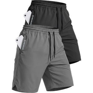 image:imageFREE SOLDIER 2 Pack Mens 9 Quick Dry Athletic Shorts  Lightweight 4Way Stretch Hidden Pockets Elastic Waistband for Gym Workout Running Basketball CasualBlackgrey