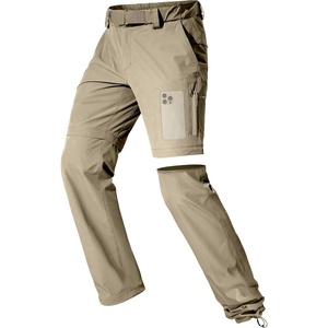 image:imageFREE SOLDIER Mens Convertible Hiking Pants Quick Dry Zip Off Fishing Pants  with Belt Adjustable Drawstring UPF 50 Outdoor Lightweight Travel Pants 4Way Stretch Waterproof and BreathableMud