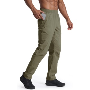 image:imageFREE SOLDIER Mens Sports Outdoor Lightweight Athletic Hiking Pants  Waterproof with Elastic Waist QuickDry 4Way Stretch Adjustable Drawstring for Running CasualArmy Green