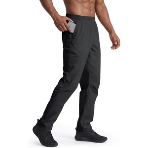 image:imageFREE SOLDIER Mens Sports Outdoor Lightweight Athletic Hiking Pants  Waterproof with Elastic Waist QuickDry 4Way Stretch Adjustable Drawstring for Running CasualBlack