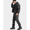 image:imageFREE SOLDIER Mens Insulated Snow Shoes Waterproof Winter Shoes NonSlip Outdoor Shoes with Removable LiningBlack
