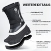 image:imageFREE SOLDIER Mens Insulated Snow Shoes Waterproof Winter Shoes NonSlip Outdoor Shoes with Removable LiningBlack
