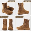 image:imageFREE SOLDIER Mens LT Military Tactical 8 Daily Work BootsCoyote