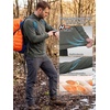image:imageFREE SOLDIER Mens Quarter Zip Fleece Pullover Warm Athletic SweatershirtGreen