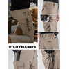 image:imageFREE SOLDIER Mens Tactical Pants Ripstop Work Cargo Hiking PantsKhaki