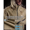 image:imageFREE SOLDIER Mens Waterproof Rain Jacket Windbreaker with HoodMud