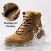 image:imageFREE SOLDIER Waterproof Hiking Boots Mens Tactical Work Boots Breathable Desert Boots 6 Inches Lightweight Military BootsBrown