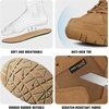 image:imageFREE SOLDIER Waterproof Hiking Boots Mens Tactical Work Boots Breathable Desert Boots 6 Inches Lightweight Military BootsBrown a Slim Style