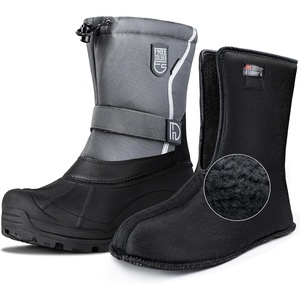 image:imageFREE SOLDIER Mens Insulated Snow Shoes Waterproof Winter Shoes NonSlip Outdoor Shoes with Removable LiningGrey