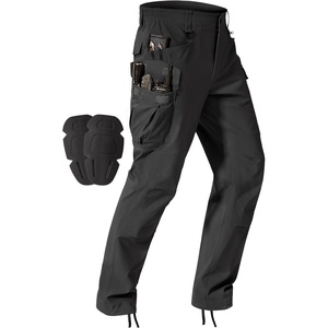 image:imageFREE SOLDIER Mens Tactical Cargo Pants Water Resistant Durable Work PantsBlack