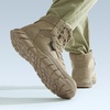 image:imageFREE SOLDIER Mens Tactical Boots 6 Inch High Quality Genuine Leather Ultralight Breathable for Military Hiking Allterrain Use tan 10 US