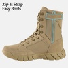 image:imageFREE SOLDIER Mens ULT Speed 8 Zip Military Tactical BootTan7