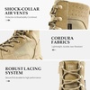 image:imageFREE SOLDIER Mens ULT Speed 8 Zip Military Tactical BootTan7