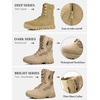 image:imageFREE SOLDIER Mens ULT Speed 8 Zip Military Tactical BootTan7